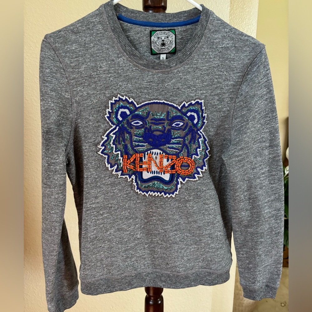 Kenzo bedazzled sweatshirt